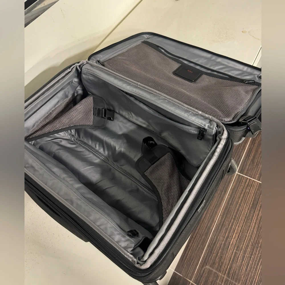 TUMI Black Rolling Carry-On Suitcase